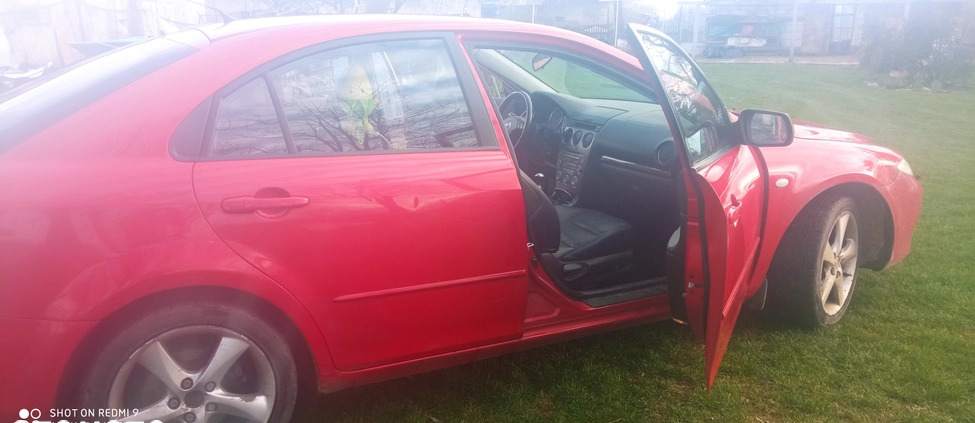 Mazda 6 cena 7000 przebieg: 286000, rok produkcji 2004 z Grodków małe 172